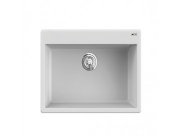 Chậu rửa bát đá Ruvita 680 White Silver